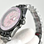 Rolex Watch Blaken Daytona Submariner Pink Dial And Pink Bezel Edition 40mm - Image 6