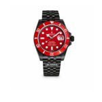 Rolex Watch Blaken Daytona Submariner Red Dial And Red Bezel Edition 40mm