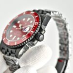Rolex Watch Blaken Daytona Submariner Red Dial And Red Bezel Edition 40mm - Image 5