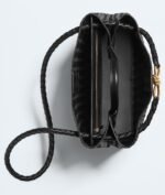 Bottega Veneta Andiamo Medium Top Handle Bag 12.6in/ 32cm Black Brass Hardware For Women 766016VCPP11139 - Image 6