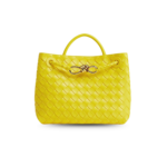 Bottega Veneta Andiamo Small Top Handle Bag Sulfur 9.8in/ 25cm For Women 766014VCPP17225