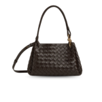Bottega Veneta Parachute Medium Shoulder Bag 11.6in/ 29.5cm Fondant Gold Hardware For Women 835921VCPPT2190