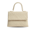 Bottega Veneta Patti Top Handle Bag 10.2in/ 26cm String Gold Hardware For Women 776783V3RG19277