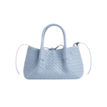 Bottega Veneta Pinacoteca Small Tote Bag 9.4in/ 24cm Lunar Gold Hardware For Women 819004V5AG11456