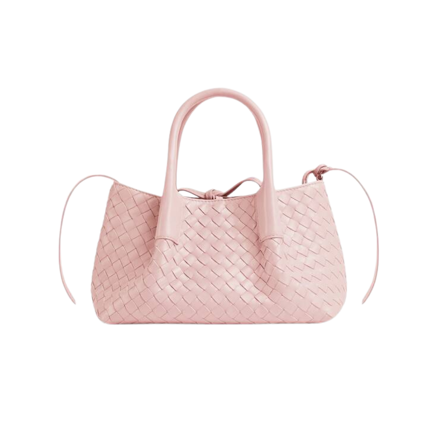 Bottega-Veneta-Small-Pinacoteca-Top-Handle-Bag-9.4in-24cm-Rose-For-Women-819004V5AG16873.png Bottega Veneta Pinacoteca Small Tote Bag 9.4in/ 24cm Rose Gold Hardware For Women 819004V5AG16873 - Image 1