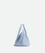 Bottega Veneta Pinacoteca Small Tote Bag 9.4in/ 24cm Lunar Gold Hardware For Women 819004V5AG11456 - Image 5
