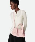 Bottega Veneta Pinacoteca Small Tote Bag 9.4in/ 24cm Rose Gold Hardware For Women 819004V5AG16873 - Image 5