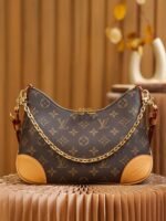 Louis Vuitton Boulogne PM Bag Brown For Women 10.2in/ 26cm M45832 - Image 3