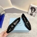 Prada Patent Loafers Black For Women - Image 9