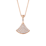 Bvlgari Divas Dream Necklace Rose Gold For Women 350067