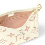 Louis Vuitton CarryAll PM Shoulder Bag 11.6in/ 29.5cm Beige Gold Hardware For Women M24141 - Image 5