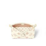 Louis Vuitton CarryAll PM Shoulder Bag 11.6in/ 29.5cm Beige Gold Hardware For Women M24141 - Image 4