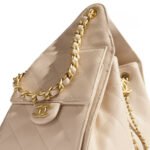 Chanel 25 Small Shoulder Bag 10.2in/ 26cm Beige Gold Hardware For Women AS5293 B20304 NAGEK - Image 5