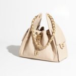 Chanel 25 Small Shoulder Bag 10.2in/ 26cm Beige Gold Hardware For Women AS5293 B20304 NAGEK - Image 3