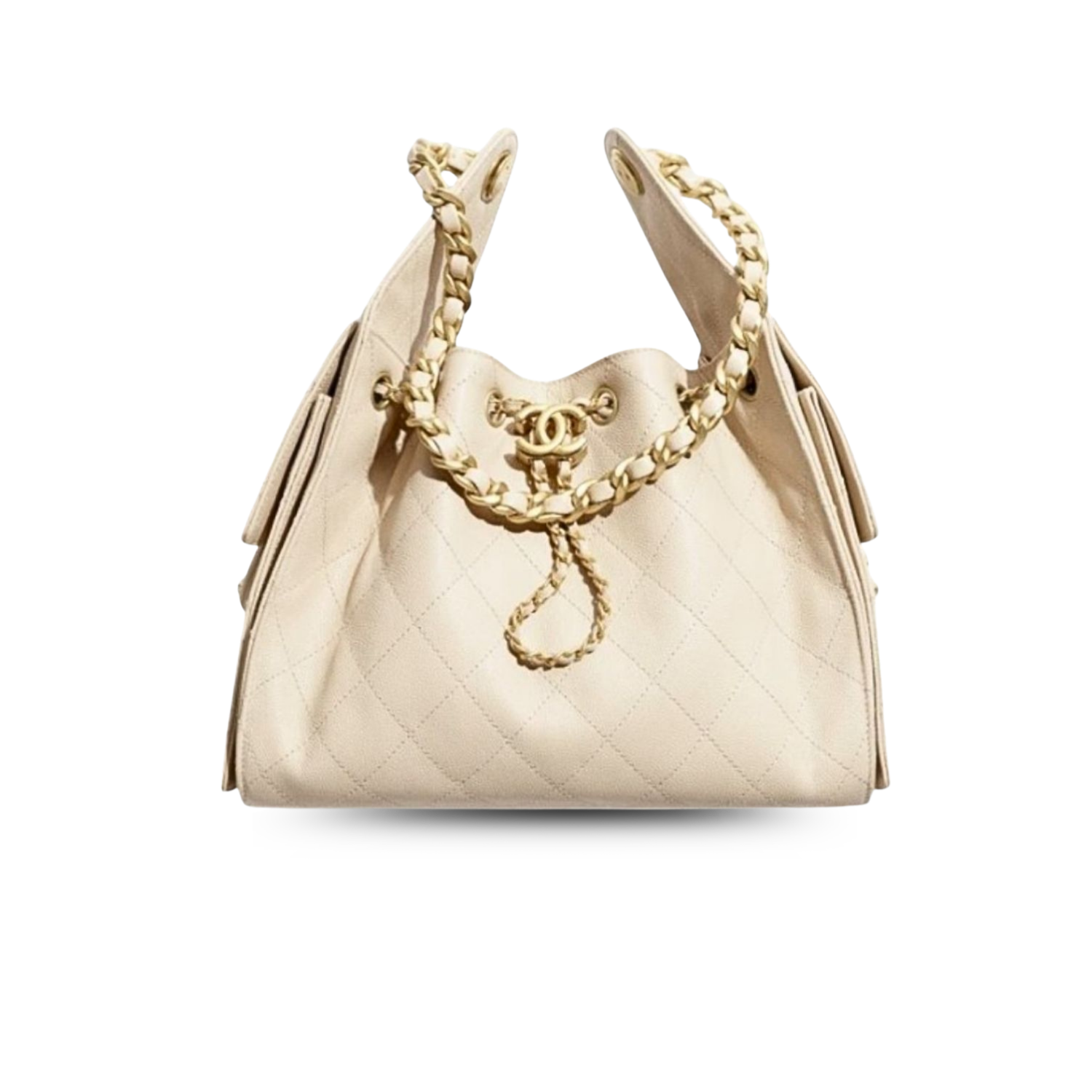Chanel-25-Small-Shoulder-Bag-10.2in-26cm-Beige-Gold-Hardware-For-Women-AS5293-B20304-NAGEK.png Chanel 25 Small Shoulder Bag 10.2in/ 26cm Beige Gold Hardware For Women AS5293 B20304 NAGEK - Image 1