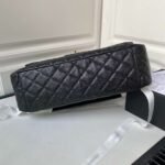 Chanel Airport Crossbody Bag 15in/ 38cm Black Gold Hardware For Women - Image 4