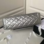 Chanel Classic Maxi Jumbo XL Crossbody Bag 13.8in/ 35cm Grey Silver Hardware For Women - Image 2