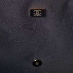 Chanel Airport Crossbody Bag 15in/ 38cm Black Gold Hardware For Women - Image 9