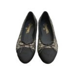 Chanel Ballet Flats Grey For Women