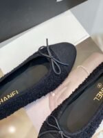 Chanel Ballet Flats Black For Women - Image 2