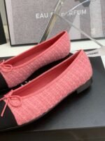 Chanel Ballet Flats Pink For Women - Image 8