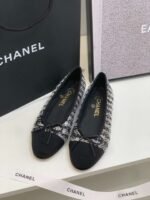 Chanel Ballet Flats White For Women - Image 2