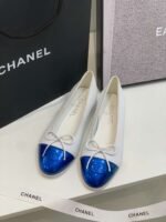 Chanel Ballet Flats White For Women - Image 2