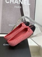 Chanel Ballet Flats Pink For Women - Image 5