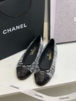 Chanel Ballet Flats White For Women - Image 6