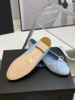 Chanel Ballet Flats Light Blue For Women - Image 2