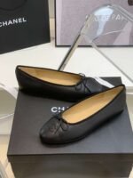 Chanel Ballet Flats Black For Women - Image 2