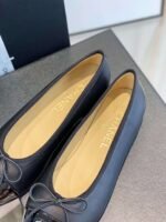 Chanel Ballet Flats Black For Women G02819 Y01552 94305 - Image 9
