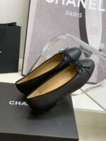 Chanel Ballet Flats Black For Women - Image 10
