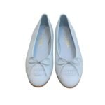 Chanel Ballet Flats Light Blue For Women