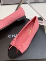Chanel Ballet Flats Pink For Women - Image 2
