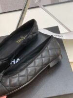 Chanel Ballet Flats Black For Women - Image 3