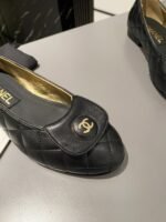 Chanel Ballet Flats Black For Women - Image 2