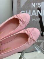 Chanel Ballet Flats Pink For Women - Image 4
