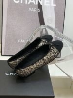 Chanel Ballet Flats Grey For Women - Image 5