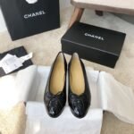 Chanel Ballet Flats Black For Women - Image 3