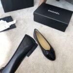 Chanel Ballet Flats Black For Women - Image 2