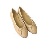Chanel Ballet Flats Beige For Women