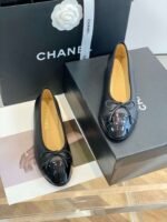 Chanel Ballet Flats Black For Women G02819 Y01552 94305 - Image 4