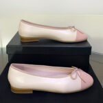 Chanel Ballet Flats Pink For Women - Image 4