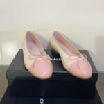 Chanel Ballet Flats Pink For Women - Image 2
