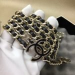 Chanel CC Logo Chain Belt Black For Women - Image 6