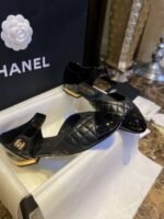 Chanel CC Logo Sling Black For Women - Image 8