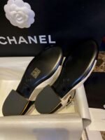 Chanel Mary Jane Flats White For Women - Image 5