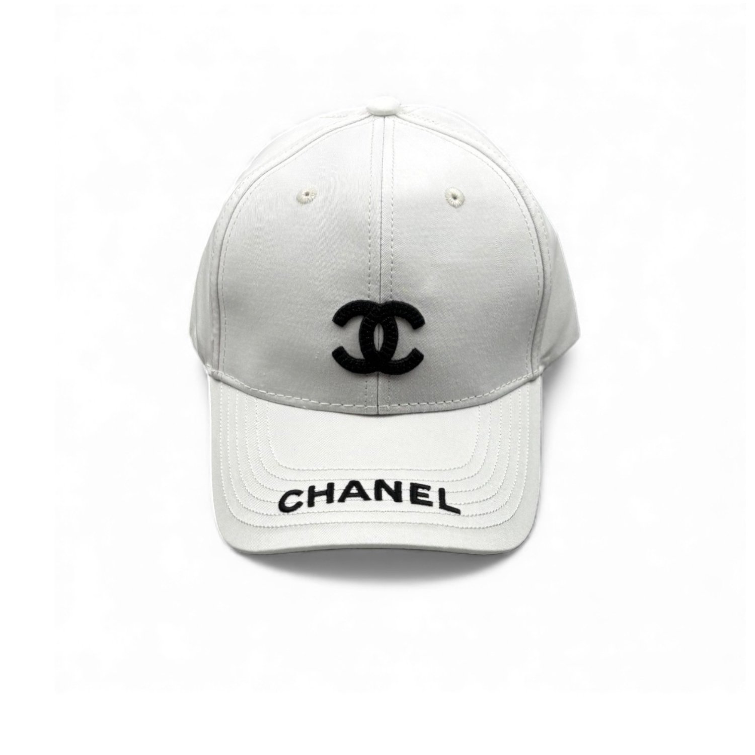 Chanel-Cap-White-1.jpg Chanel Cap White - Image 1