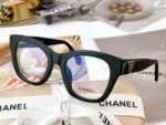 Chanel Cat Eye Frame Sunglasses Black For Women - Image 2